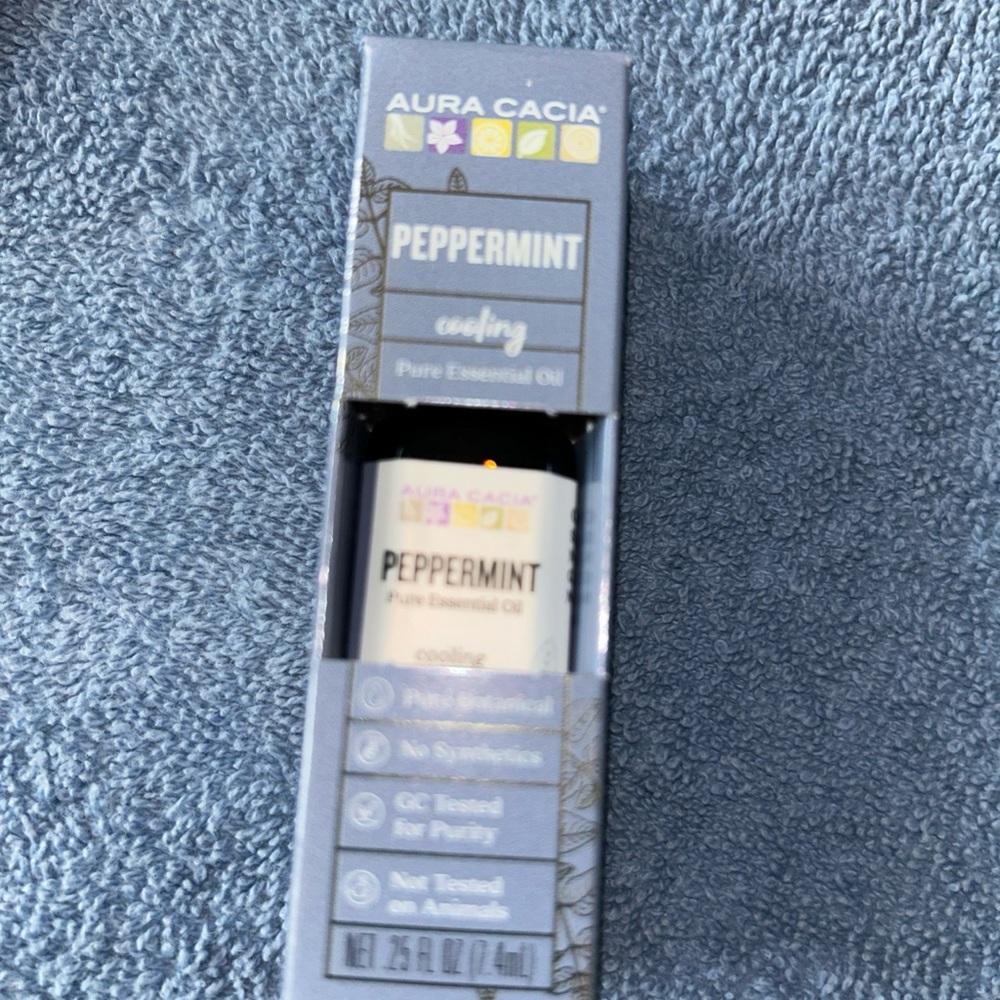 Aura Cacia Peppermint Essential Oil